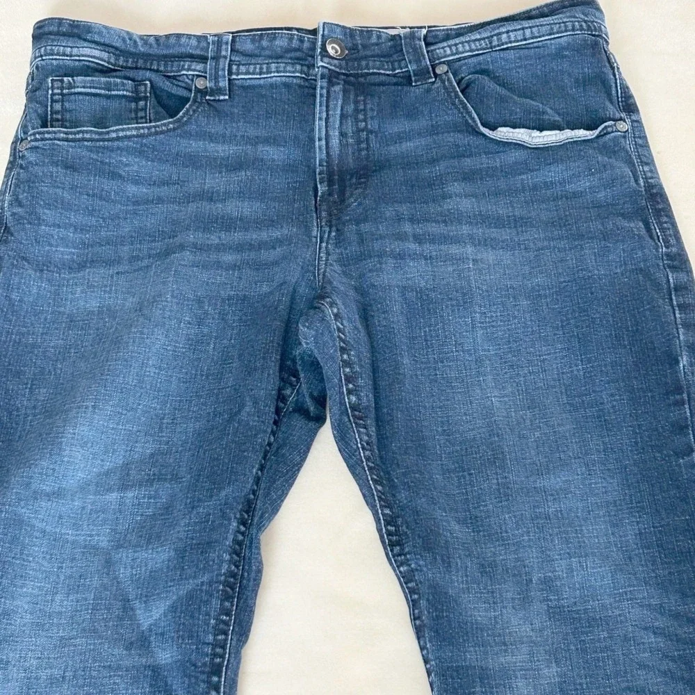 TK Axel‎ Jeans Mens 38x30 Blue Bondi Slim Bootcut Stretch Denim Casual Rugged